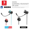 HORI Nintendo Switch Gaming Headset in Ear Neon Red and Neon Blue