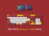 Akko 108K One Piece Luffy 3108 Orange Switch Keyboard