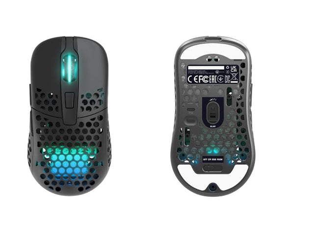 XTRFY M42 RGB Ultra Light Gaming Mouse Wireless - (Black) – Click
