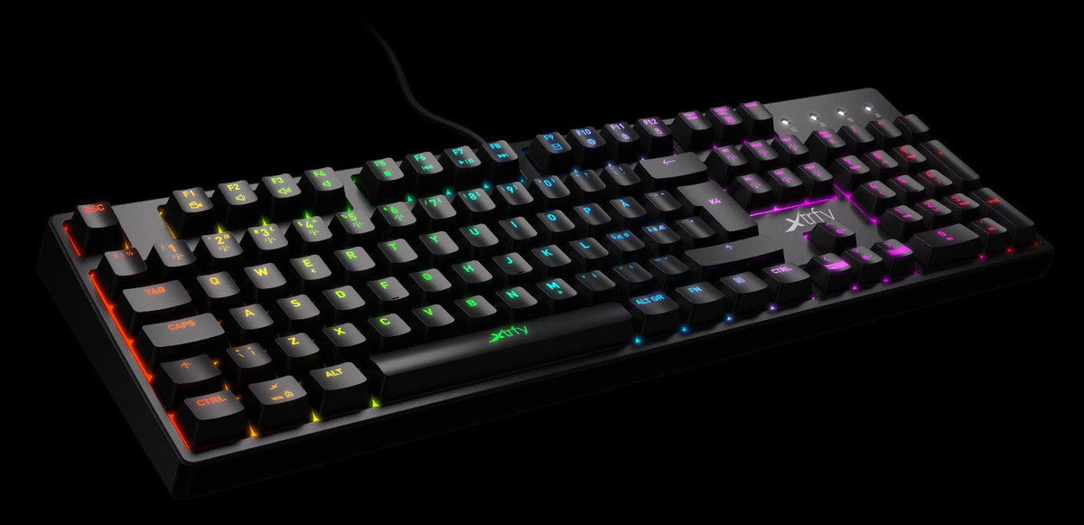 XTRFY K4 RGB Mechanical Gaming Keyboard with RGB LED Illumination ...
