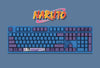 Akko 108K Naruto Sasuke 3108 Orange Switch Keyboard