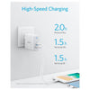 Anker PowerPort PD+ 2 Wall Charger USB C, 33W 2-Port Compact USB C Charger with 18W Power Delivery and 15W PowerIQ 2.0