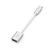 Flujo FJ-CH-13E USB-C to USB3.0 Adapter (2 pcs Packaging) (Silver)