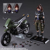 Square Enix Play Arts Kai Final Fantasy Vii Remake Jessie & Motor Bike Set