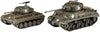 Hasegawa 1/72 M4A3E8 Sherman & M24 Chaffee US Army Main Battle Tank Combo (Plastic Model Kits - Cement/Painting Required)
