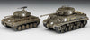 Hasegawa 1/72 M4A3E8 Sherman & M24 Chaffee US Army Main Battle Tank Combo (Plastic Model Kits - Cement/Painting Required)