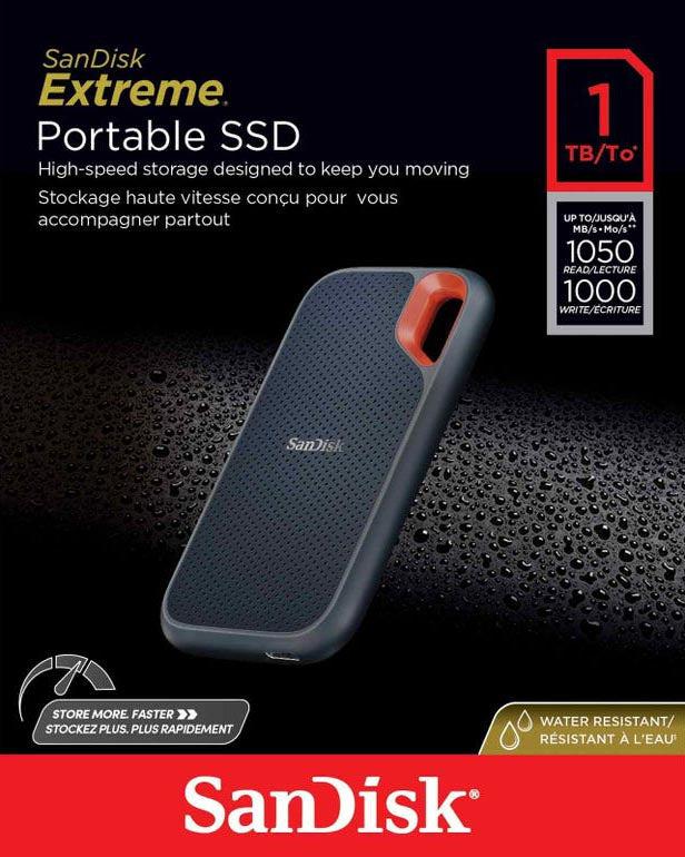 Disque dur SSD externe SANDISK 1To E61