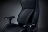 Razer Gaming Chair Iskur Black XL Ergonomically Designed for Hardcore Gaming - Multi-Layered Synthetic Leather - High-Density Foam Cushions - 4D Armrests - Steel-Reinforced Body - (Black)