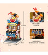 Keeppley K28004 City Corner Japanese Food Canteen QMAN Building Blocks Toy Set