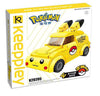 Keeppley Pokemon K20205 Pikachu Minicar QMAN Building Blocks Toy Set