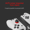 Mobapad M8 Japan ALPS Joystick for Nintendo Switch & OLED, Rumble, Gyro w/Black Cover Plates
