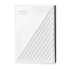 Western Digital 5TB White My Passport Portable External Hard Drive HDD, USB 3.0 -  WDBPKJ0050BWT-WESN
