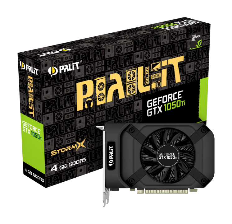 Palit GeForce® 1050 Ti StormX Graphics Card –