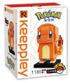 Keeppley Pokemon A0105 Charmander QMAN Building Blocks Toy Set
