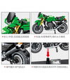 SEMBO 701112 Techinque Series Kawasaki Z1000 Motorcycle Building Blocks Toy Set 227pcs
