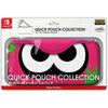 Keys Factory Splatoon 2 Quick Pouch Collection for Nintendo Switch (Neon Pink Squid)