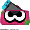 Keys Factory Splatoon 2 Quick Pouch Collection for Nintendo Switch (Neon Pink Squid)