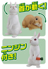 Takara Tomy Ania AS-34 Rabbit (Japanese White Rabbit & Lop-Eared)