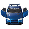Takara Tomy Tomica Premium RS Nissan Skyline GT-R V-SPEC II Nur (Bayside Blue)
