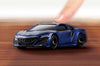 Takara Tomy Tomica 4D 03 Honda NSX Nouvelle Blue Pearl