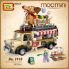LOZ 1116 MINI Nano Diamond Creative Brick Hot Dog Cart 1317pcs